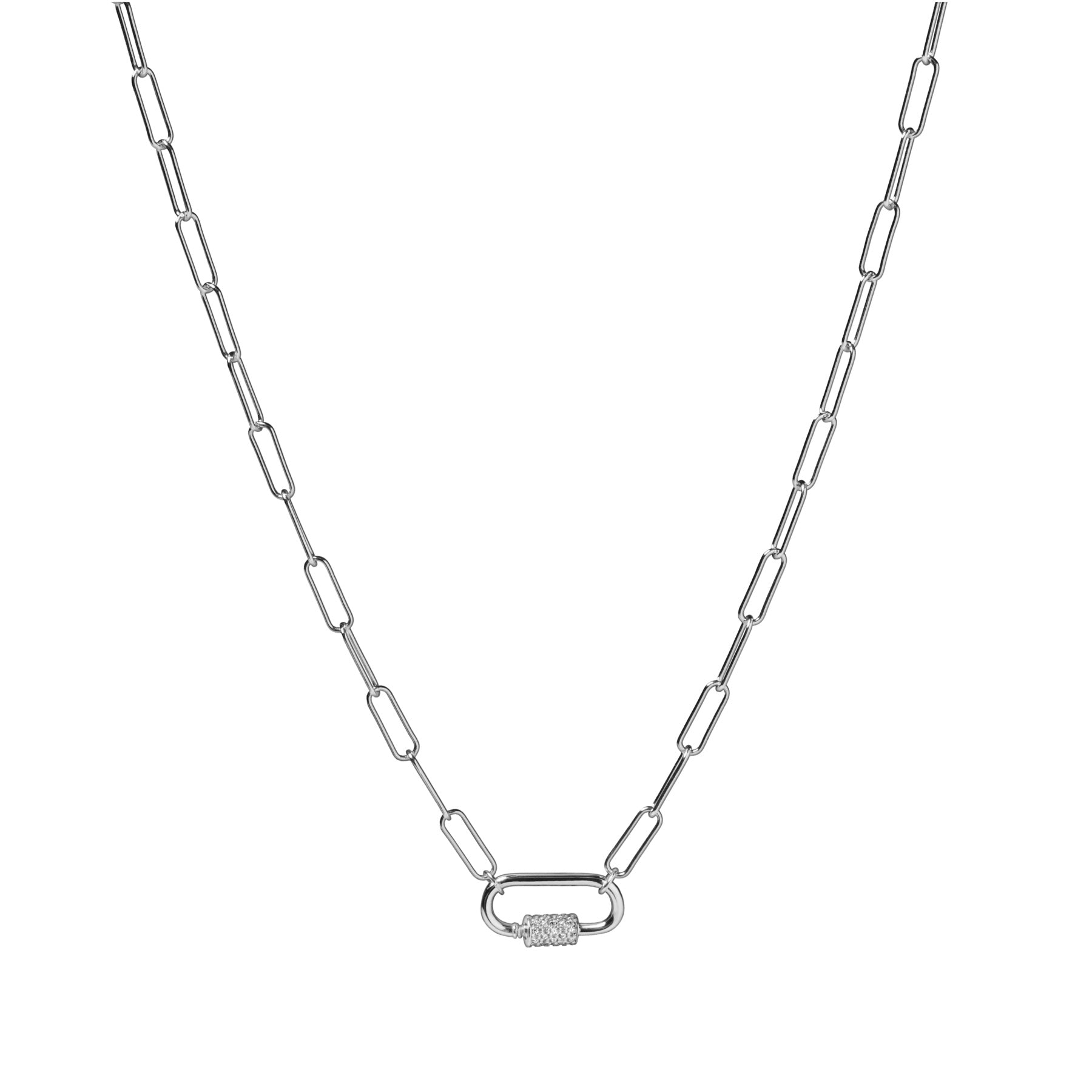 Pippa Paperclip Necklace*