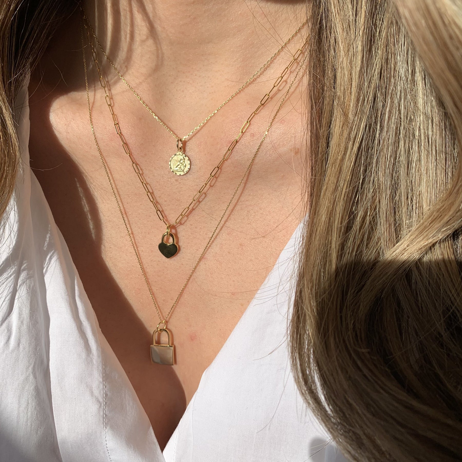 Mini Guardian Angel Protection Charm