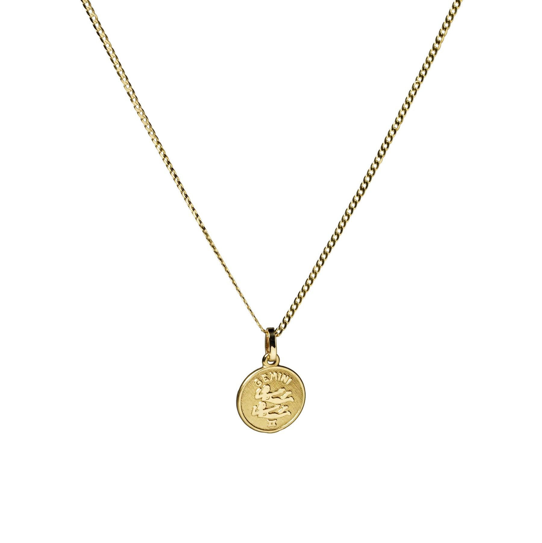 10K Gold Vanessa Coin Zodiac Charm