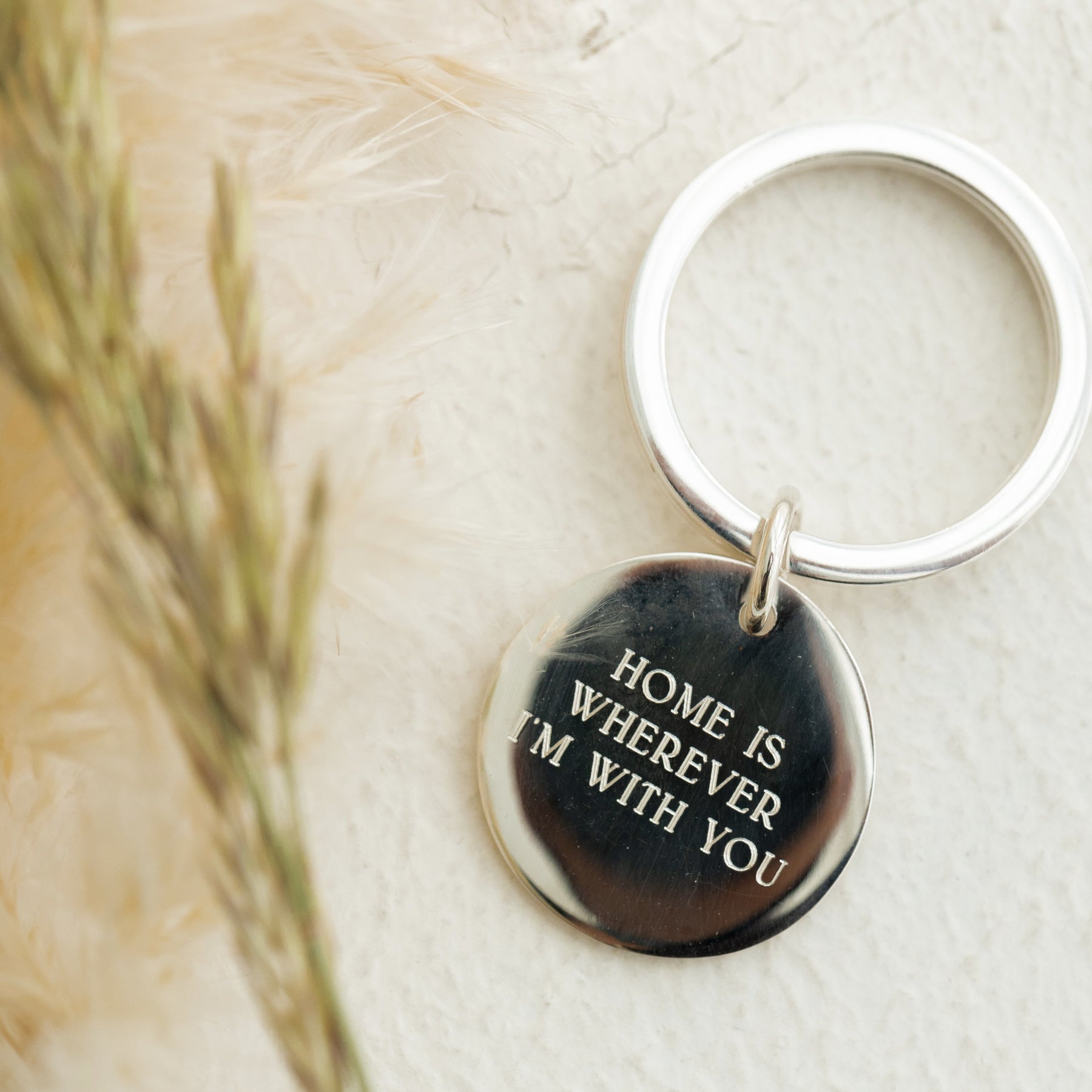 Riley Engravable Keychain