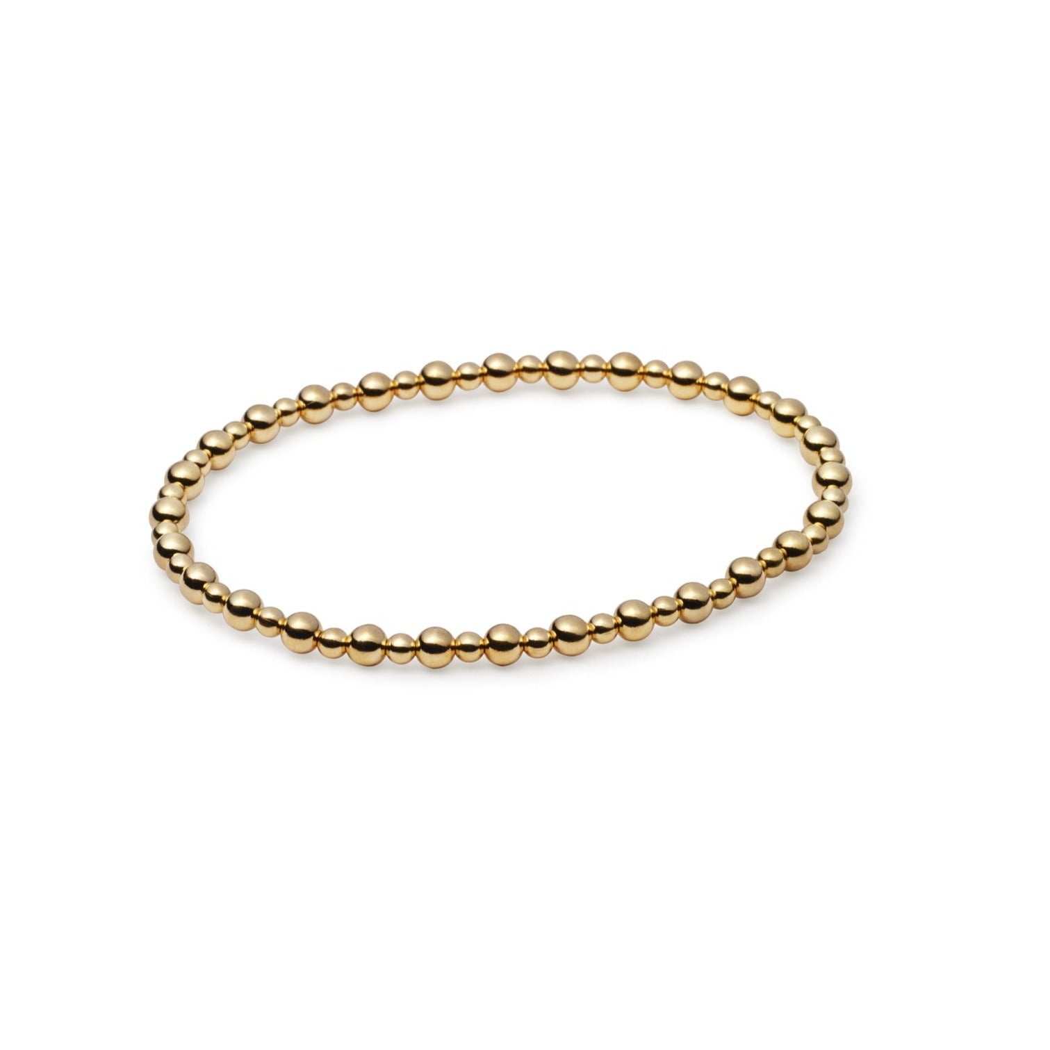 Erin Big Small Gold Bracelet