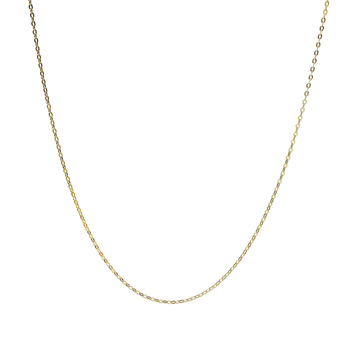 thin gold necklace chain