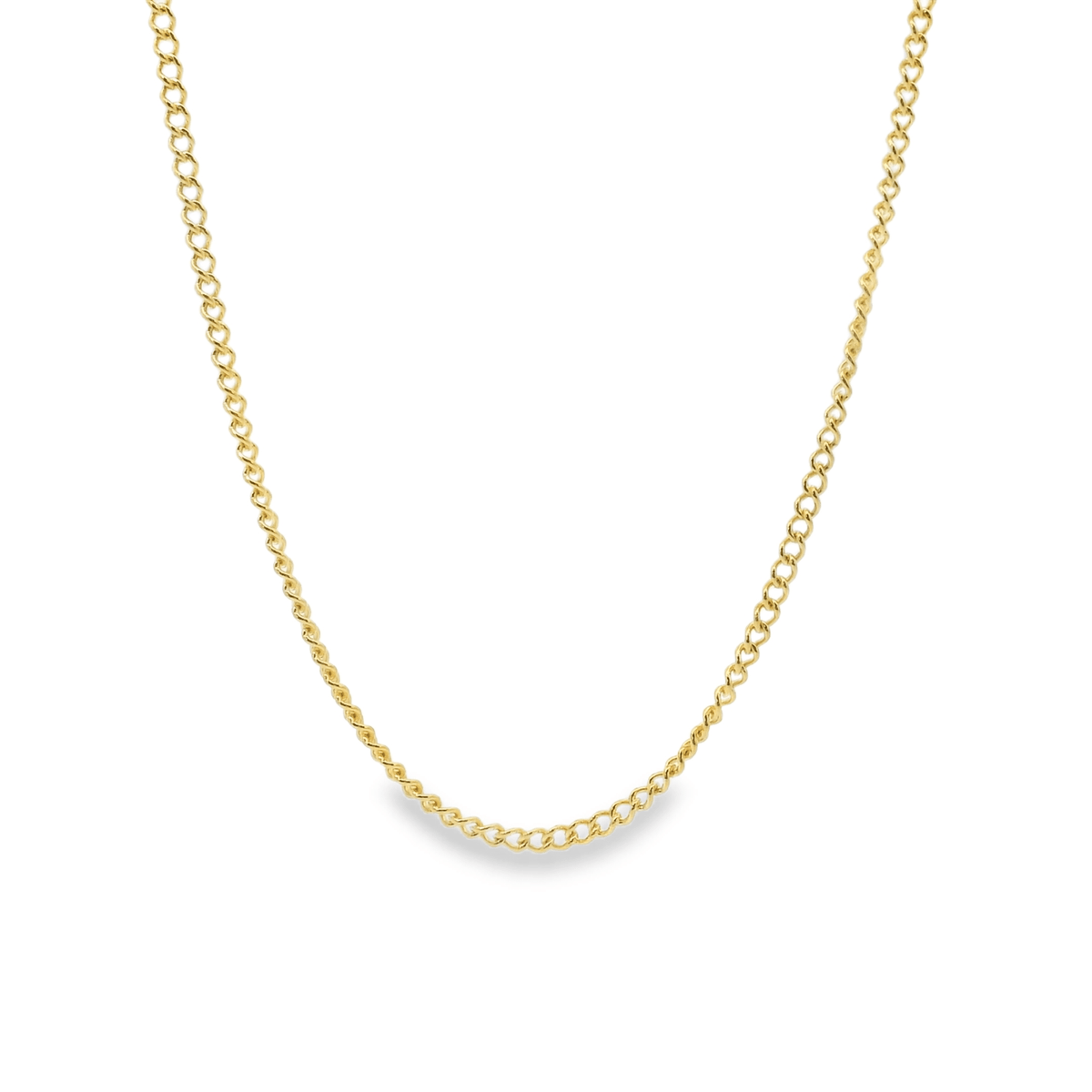 Thin Curb Chain - Gold Filled