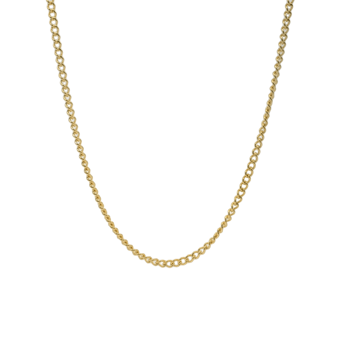Thin Curb Chain - Gold Filled