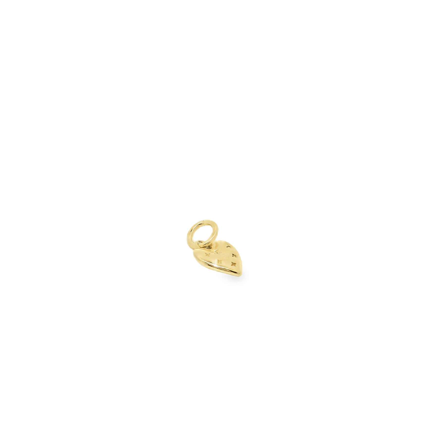 14K Gold Heart Charm