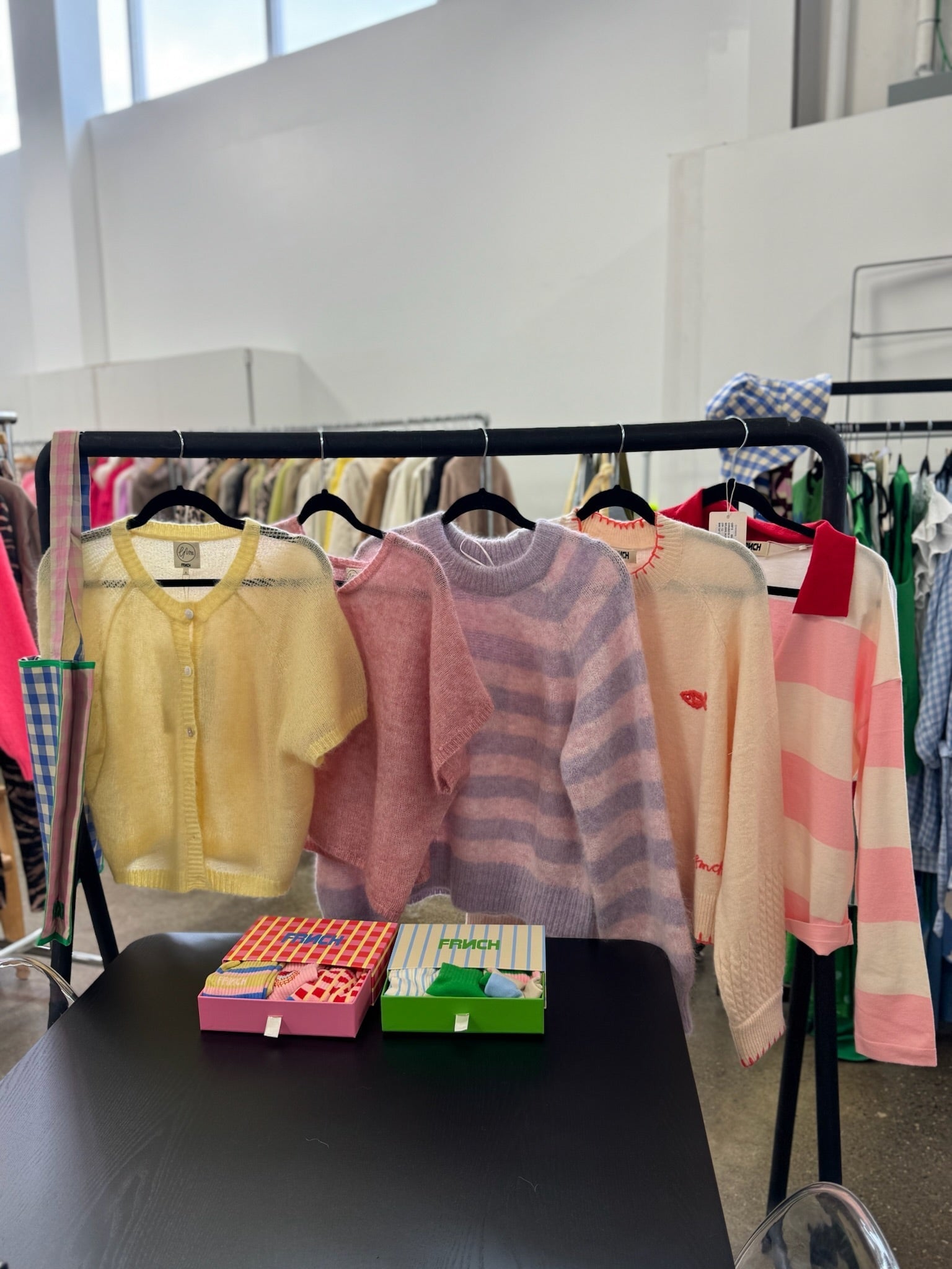 Kawasan butter cardigan in yellow