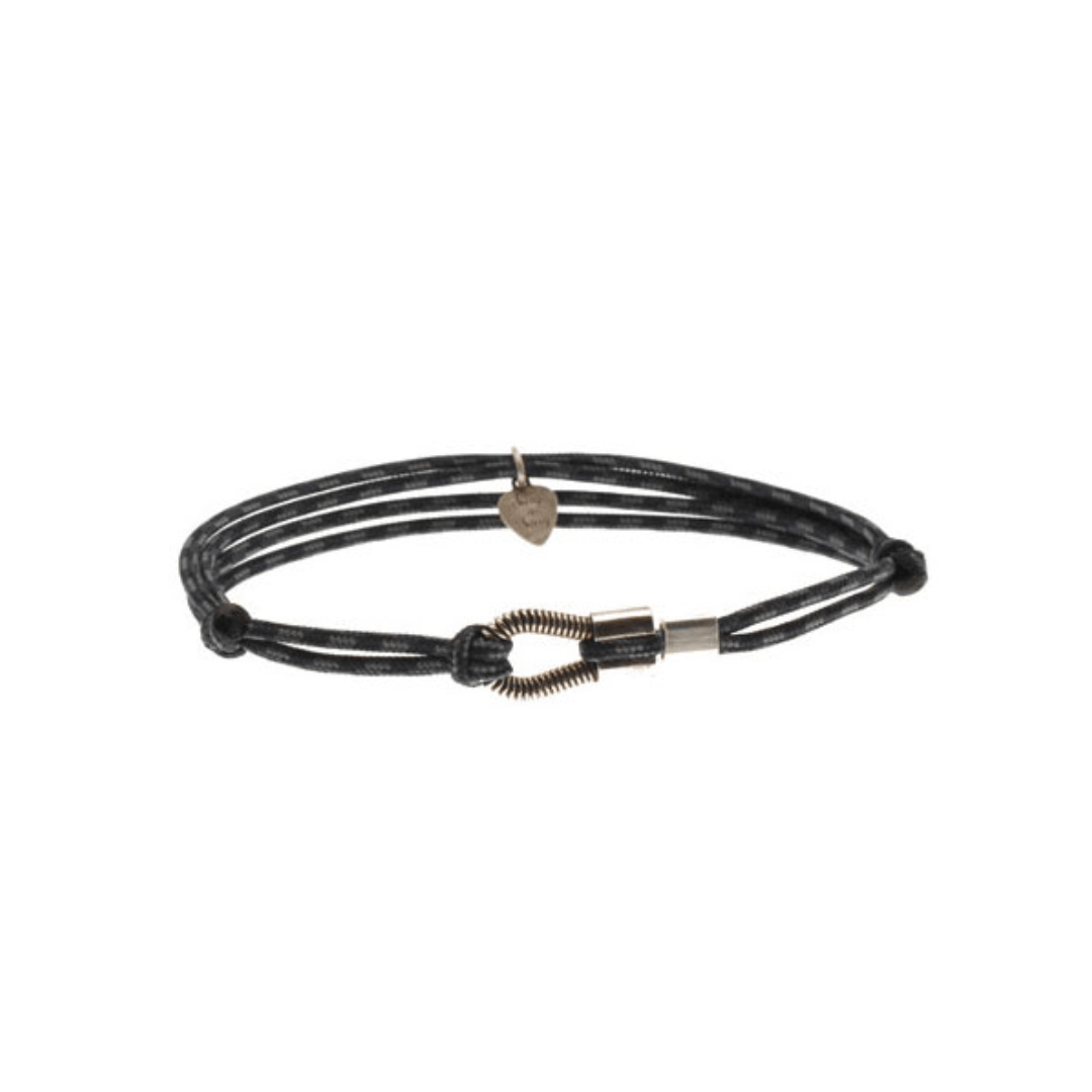 Guitar String Layered Bracelet