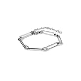 Nicole Large Paperclip Bracelet