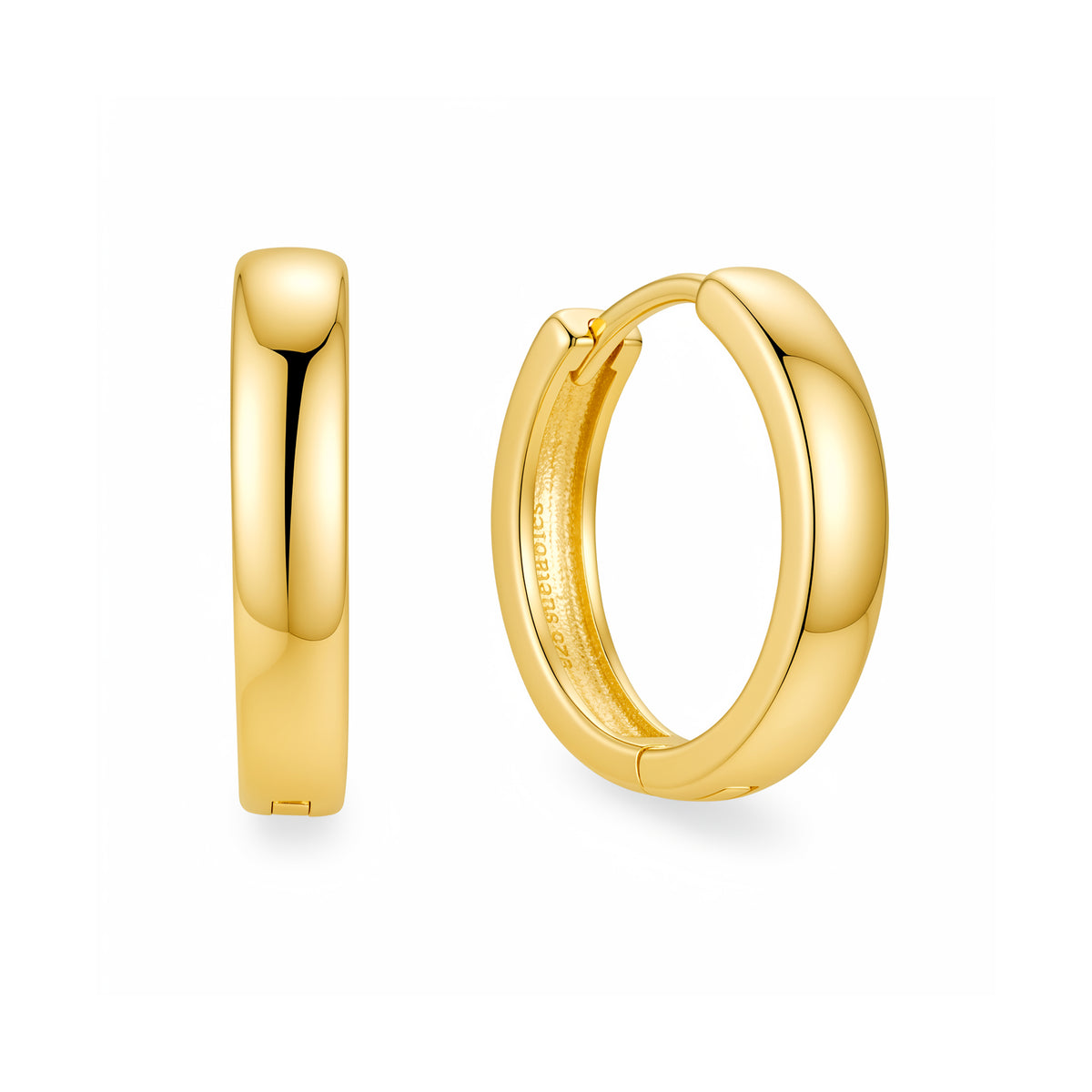 Bold Round Hoop