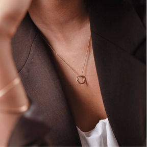 Twin Pendant Necklace