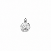Sterling Silver Mini Guardian Angel Protection Charm