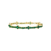 Emerald Green Tennis Bracelet