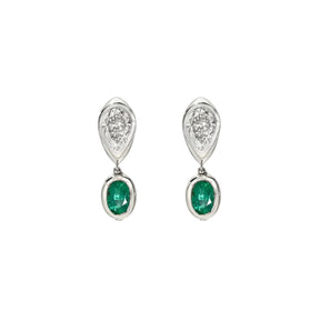 Emerald Drop Earring