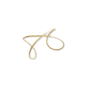 Cross Infinity Cuff Bracelet
