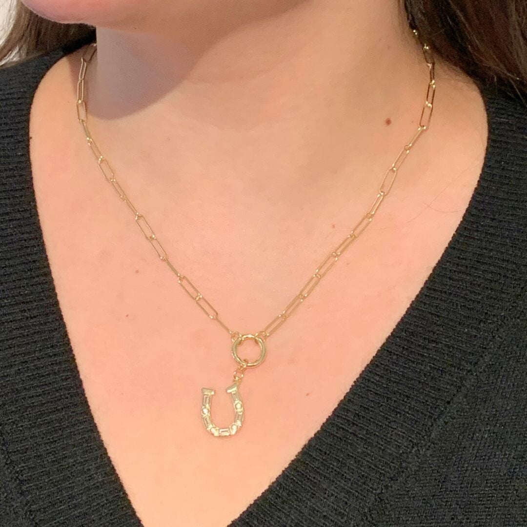 Lucky Horseshoe Charm