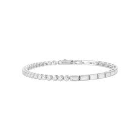 Contemporary Tennis Bracelet