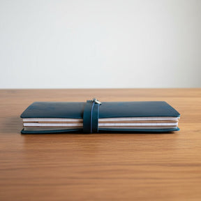Leather Notebook with Charm
