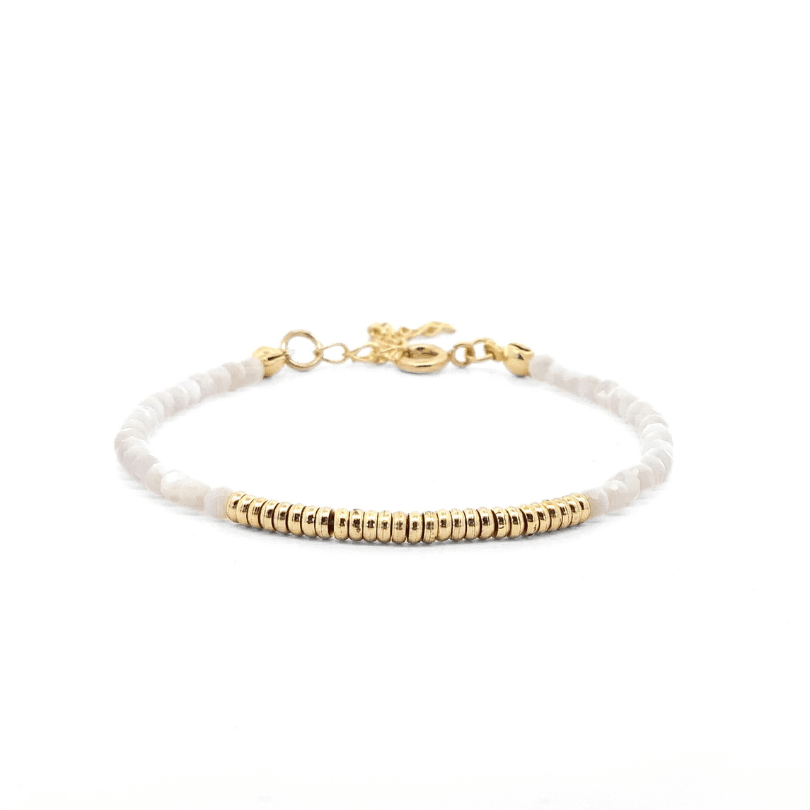 Colourful Bracelet with Rondel Links