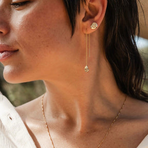 Coquille Shell Studs