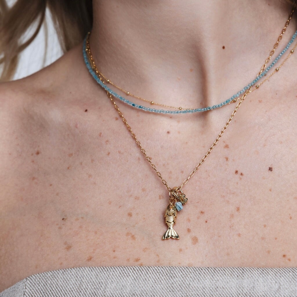 Fish Charm Necklace
