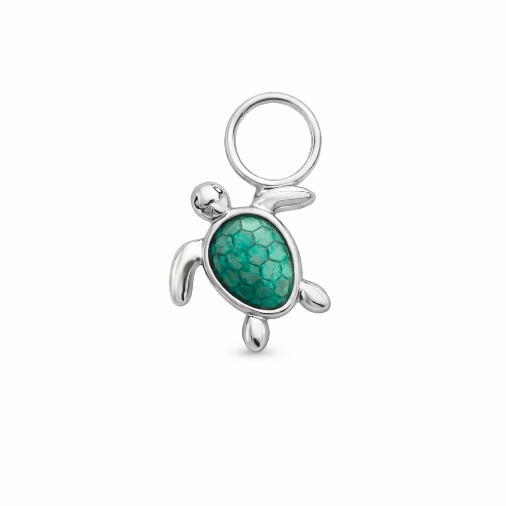 Turtle Hoop Charm