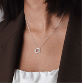 Twin Pendant Necklace