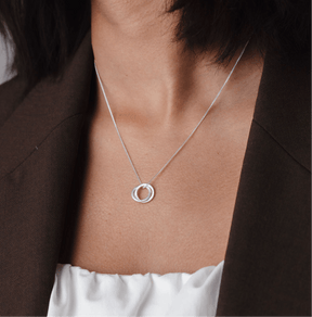 Twin Pendant Necklace