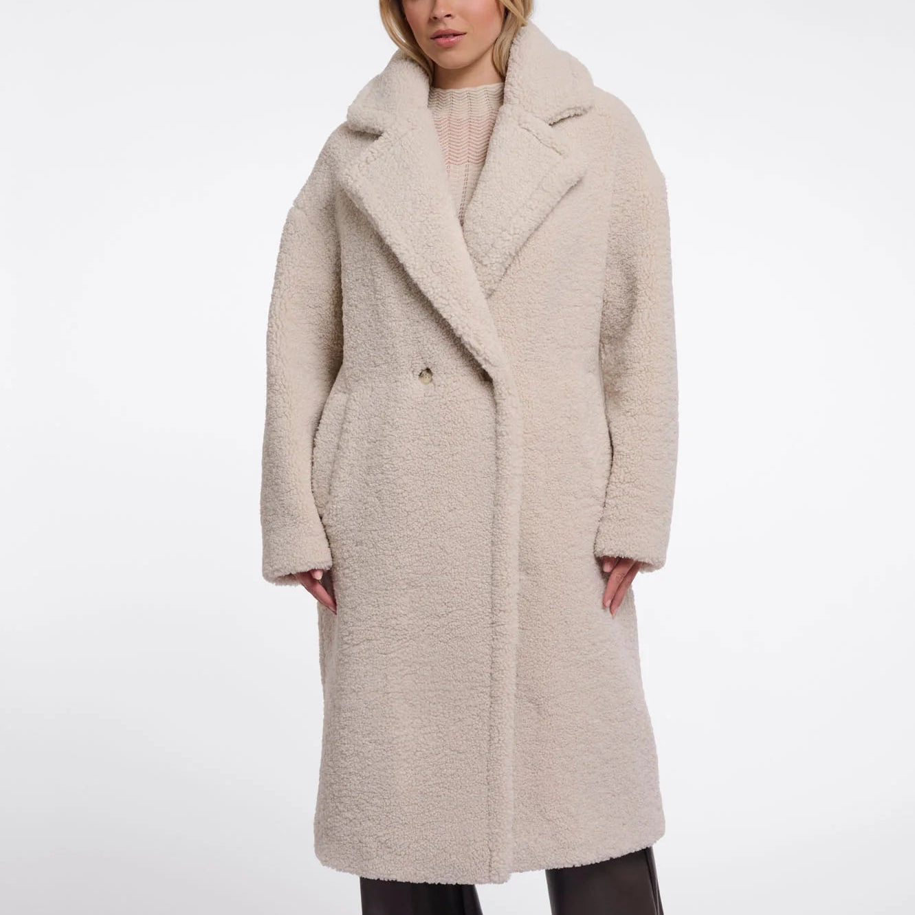Elicia Teddy Long Jacket