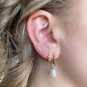 Meg Triple Star Studs