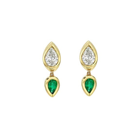 Emerald Drop Earring