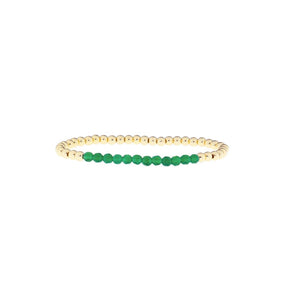 Emerald Section Bracelet
