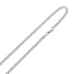Flat Mariner Chain - Sterling Silver