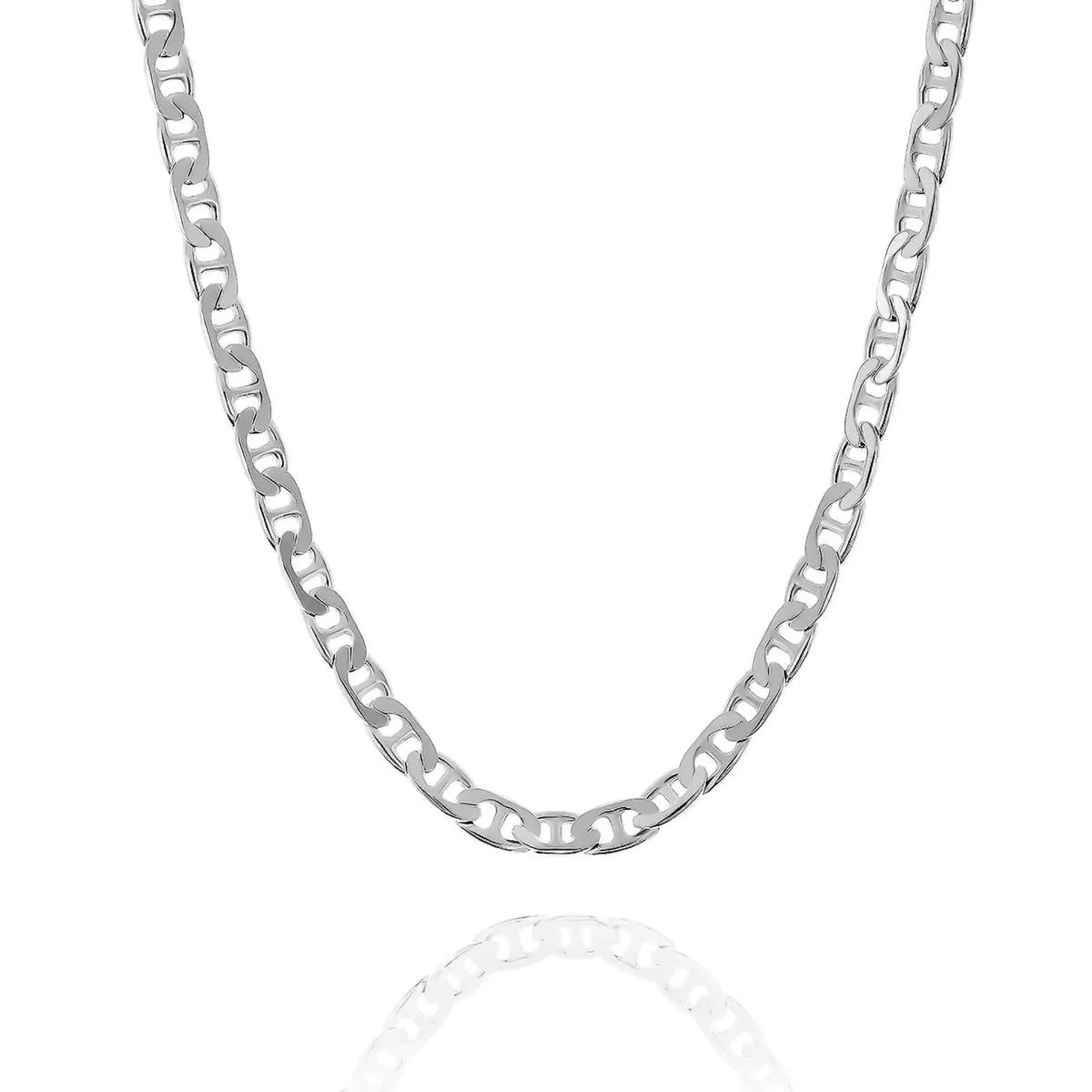 Flat Mariner Chain - Sterling Silver