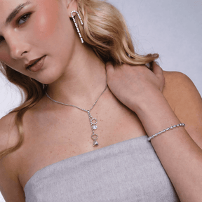 Erin Big Small Silver Bracelet