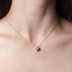 Pavé Flower Necklace