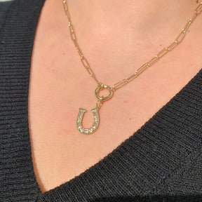 Lucky Horseshoe Charm