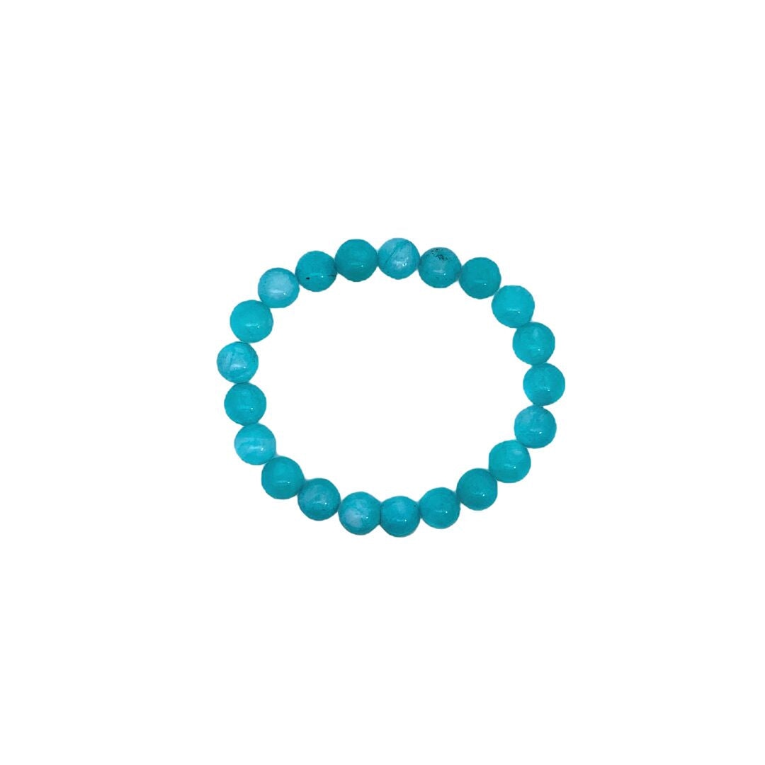 Gemstone Energy Ball Bracelets