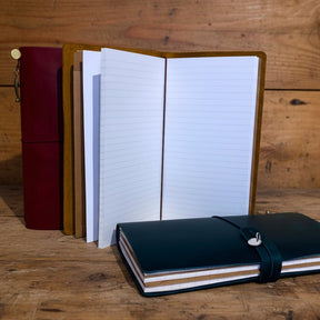 Leather Notebook with Charm