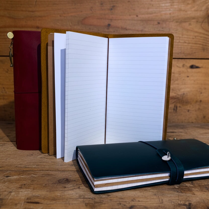 Leather Notebook with Charm