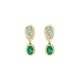 Emerald Drop Earring
