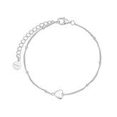 Sideway Mini Heart Bracelet