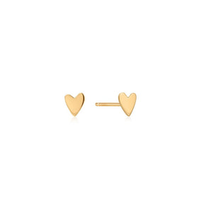 Ava Heart Stud Earrings