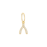 Wishbone Pavé Charm