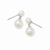 Pearl Drop Stud