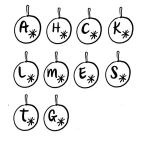 Initial Letter Silver Charm