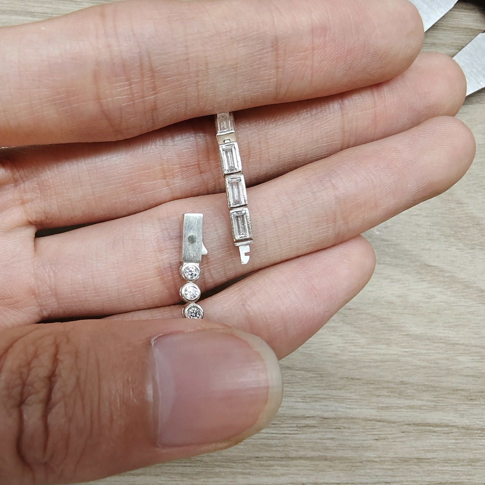 Contemporary Tennis Bracelet