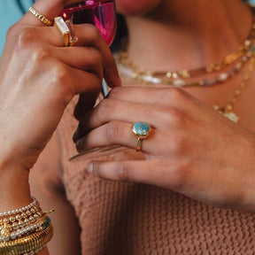 Genuine Turquoise Ring