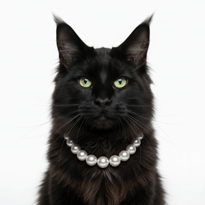Pearl pet necklaces