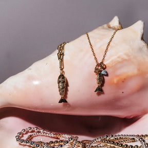 Fish Charm Necklace