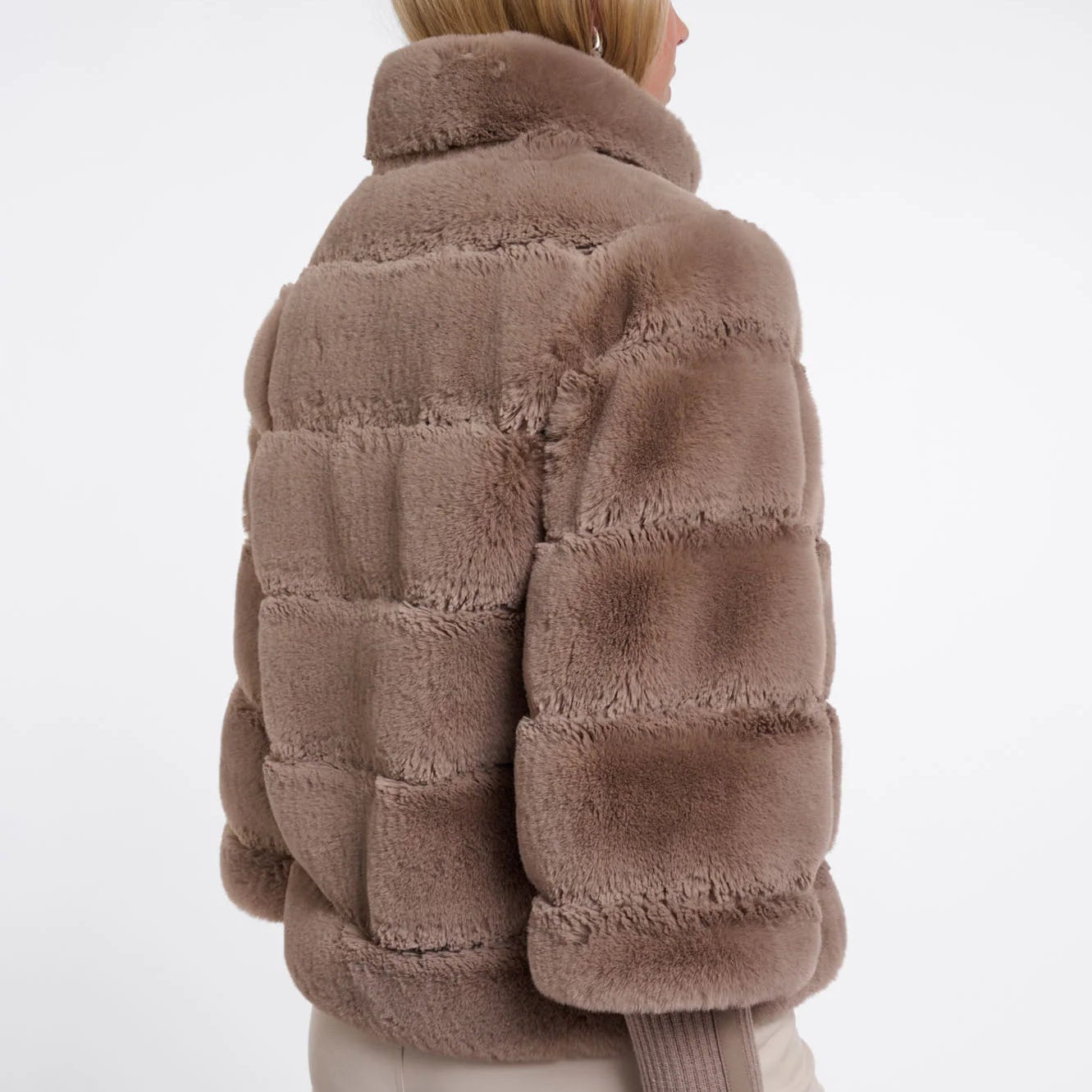 Feline Faux Fur Jacket